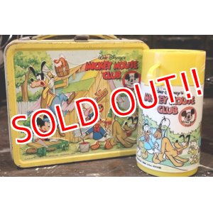 画像: ct-181203-07 Mickey Mouse Club / Aladdin 1970's Lunchbox & Thermos
