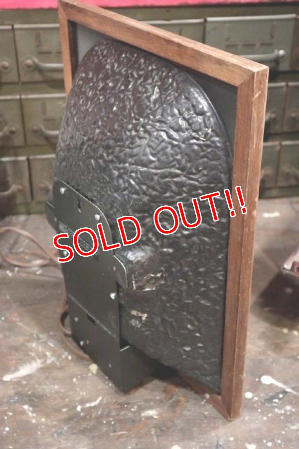 画像8: dp-181203-14 GRIZZLY BEER / 1970's Pub Mirror & Lighted Sign