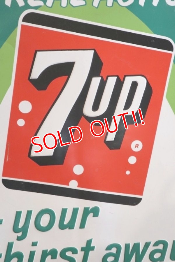 画像2: dp-181203-10 7up / 1963 Metal Sign