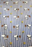 画像1: ct-181203-66 PEANUTS Snoopy / 1970's Flat Sheet (Twin size)