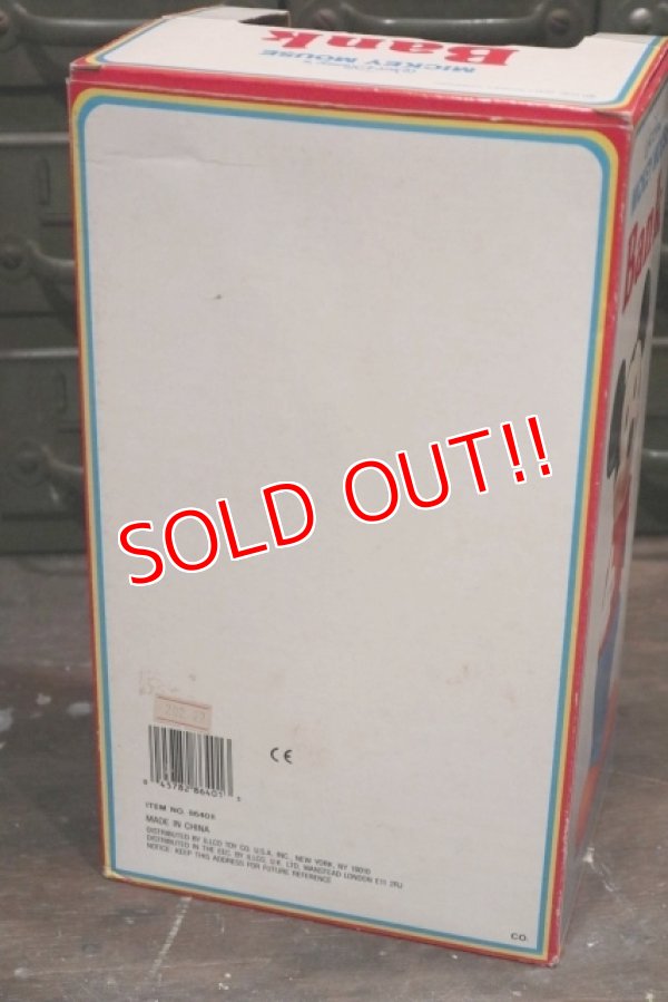 画像6: ct-181203-37 Mickey Mouse / ILLCO Toy 1980's Coin Bank (Box)