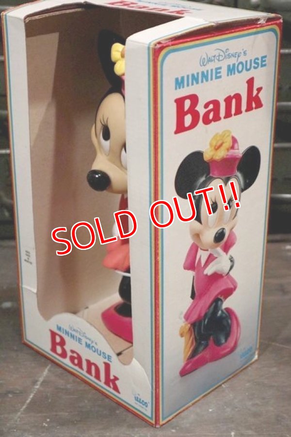 画像4: ct-181203-38 Minnie Mouse / ILLCO Toy 1980's Coin Bank (Box)