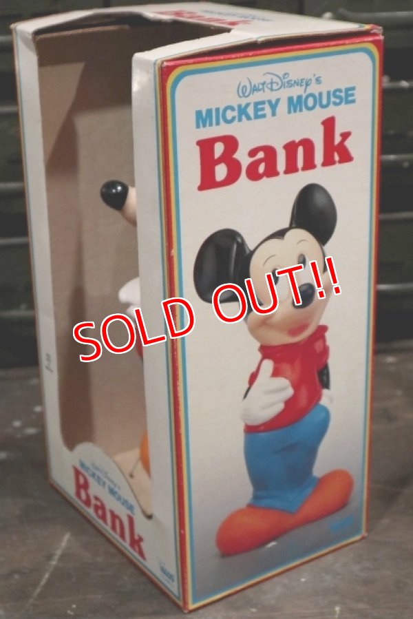 画像4: ct-181203-37 Mickey Mouse / ILLCO Toy 1980's Coin Bank (Box)