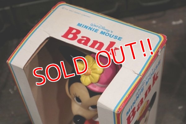 画像7: ct-181203-38 Minnie Mouse / ILLCO Toy 1980's Coin Bank (Box)