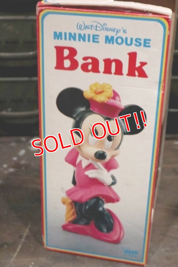 画像5: ct-181203-38 Minnie Mouse / ILLCO Toy 1980's Coin Bank (Box)
