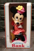 画像1: ct-181203-38 Minnie Mouse / ILLCO Toy 1980's Coin Bank (Box)