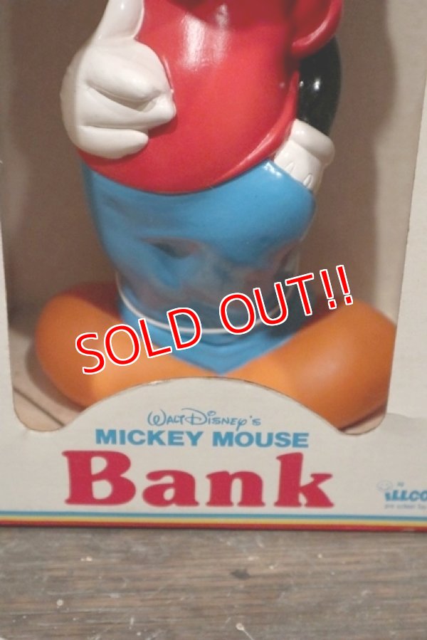 画像3: ct-181203-37 Mickey Mouse / ILLCO Toy 1980's Coin Bank (Box)