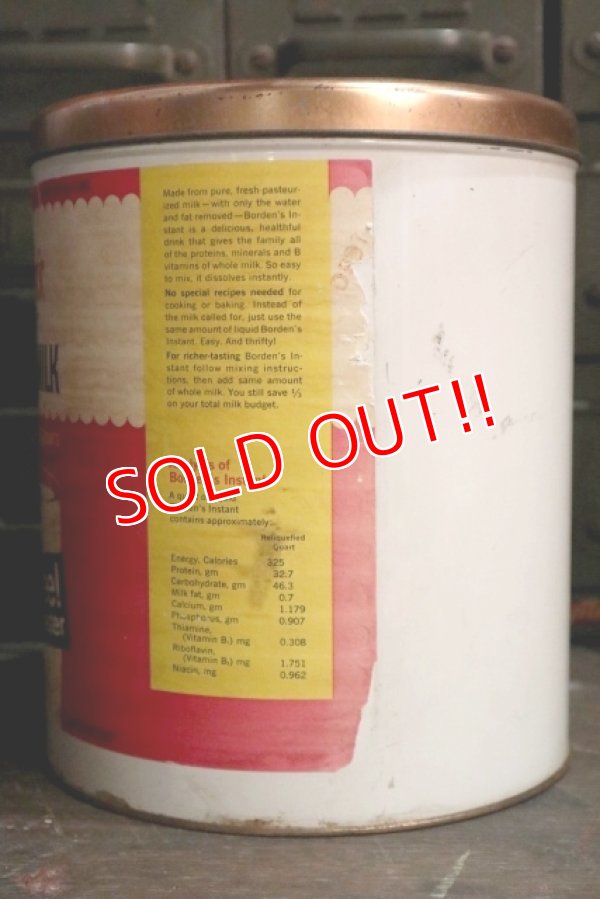 画像5: dp-181203-31 Borden's / Instant Nonfat Dry Milk Can