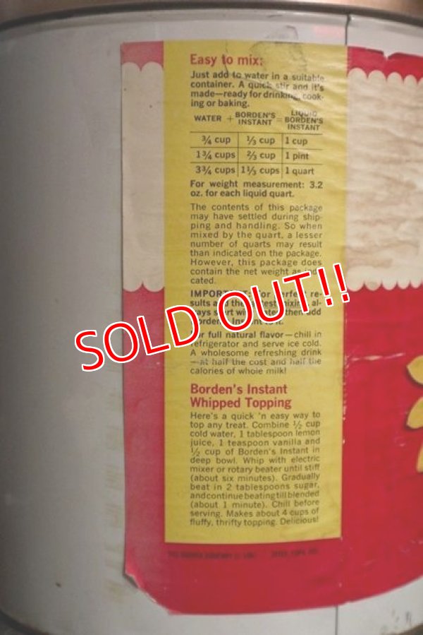 画像6: dp-181203-31 Borden's / Instant Nonfat Dry Milk Can