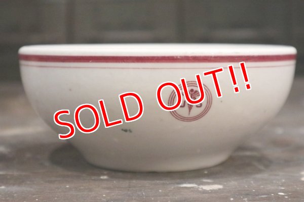 画像1: dp-181101-15 U.S.ARMY Medical Department / Vintage China Bowl (C)