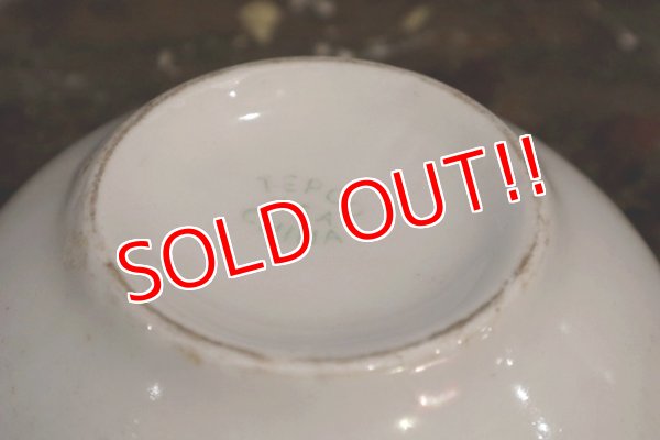 画像5: dp-181101-15 U.S.ARMY Medical Department / Vintage China Bowl