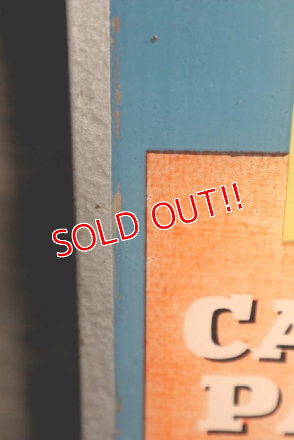 画像8: dp-190101-12 CAT'S PAW CAT-TEX / 1950's Advertising Lighted Clock