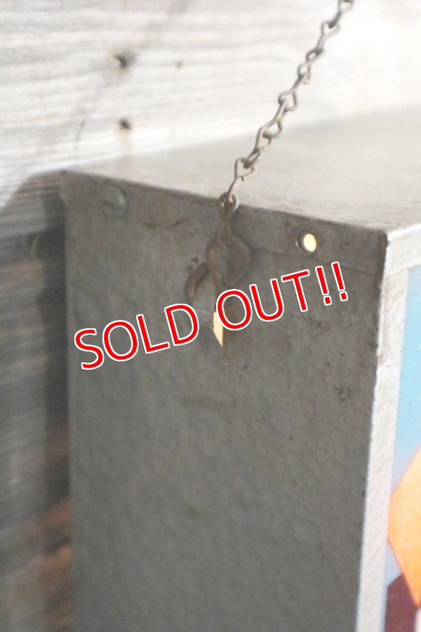 画像9: dp-190101-12 CAT'S PAW CAT-TEX / 1950's Advertising Lighted Clock