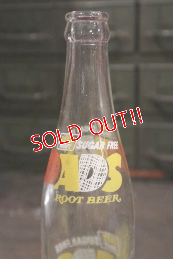 画像5: dp-190101-07 Diet DAD'S Root Beer / 1970's 16FL.OZS Bottle