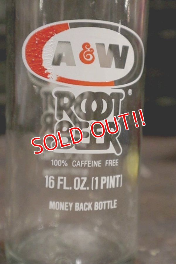 画像4: dp-190101-08 A&W  / 1970's 16FL.OZS Bottle