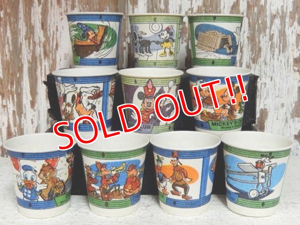 画像3: ct-141007-25 Sixty Years Mickey / 1980's Dixie Cups 10pc set
