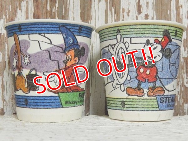 画像8: ct-141007-25 Sixty Years Mickey / 1980's Dixie Cups 10pc set