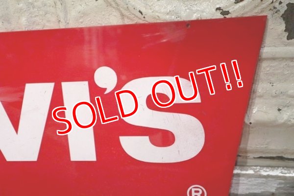 画像6: dp-190101-21 Levi's / 1980's〜Store Display Plastic Sign