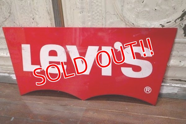 画像4: dp-190101-21 Levi's / 1980's〜Store Display Plastic Sign