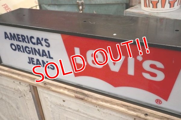 画像4: dp-190101-16 Levi's / Store Display Lighted Sign 