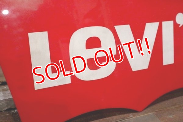 画像2: dp-190101-21 Levi's / 1980's〜Store Display Plastic Sign