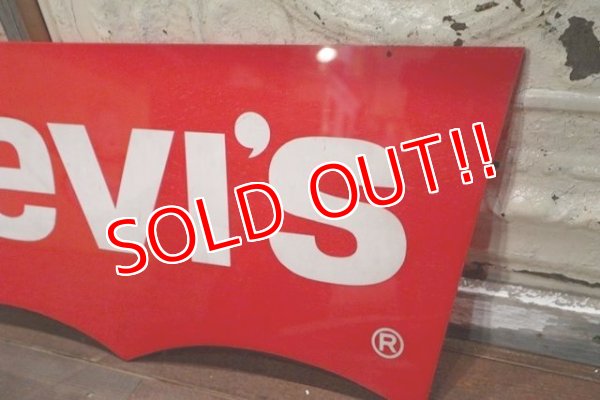 画像3: dp-190101-21 Levi's / 1980's〜Store Display Plastic Sign