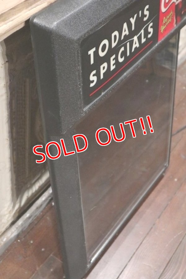 画像10: dp-190101-20 Coca Cola / 2000's Lighted Menu Board Sign