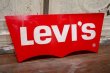 画像1: dp-190101-21 Levi's / 1980's〜Store Display Plastic Sign