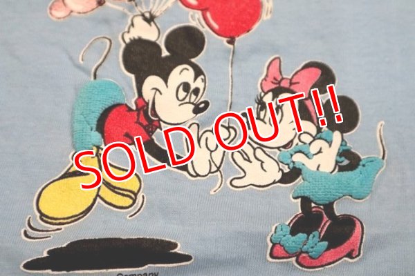 画像3: ct-190101-15 Mickey Mouse & Minnie Mouse / PINECREST SCHOOL 1980's Kid's T-Shrit