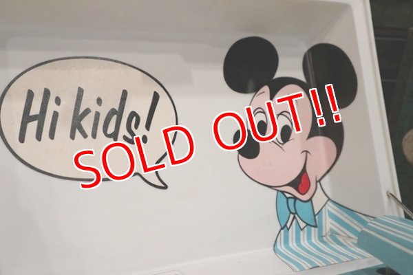 画像2: ct-190101-20 Mickey Mouse / General Electric 1960's-1970's Record Player