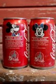 画像1: ct-190101-26 Mickey Mouse & Minnie Mouse / 1980's Coca Cola Classic Can Set