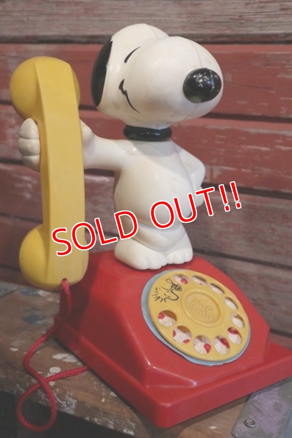 画像1: ct-190101-58 Snoopy / Hasbro 1980's Whirl N' Twirl Phone