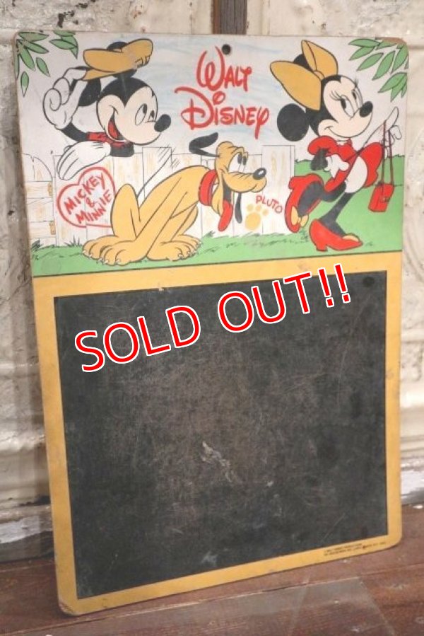 画像1: ct-190101-25 Walt Disney / 1960's-1970's Chalk Board