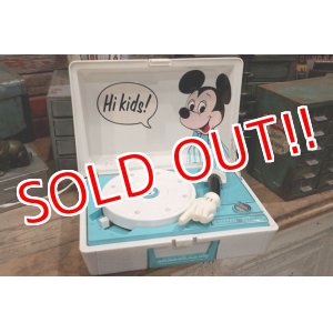 画像: ct-190101-20 Mickey Mouse / General Electric 1960's-1970's Record Player
