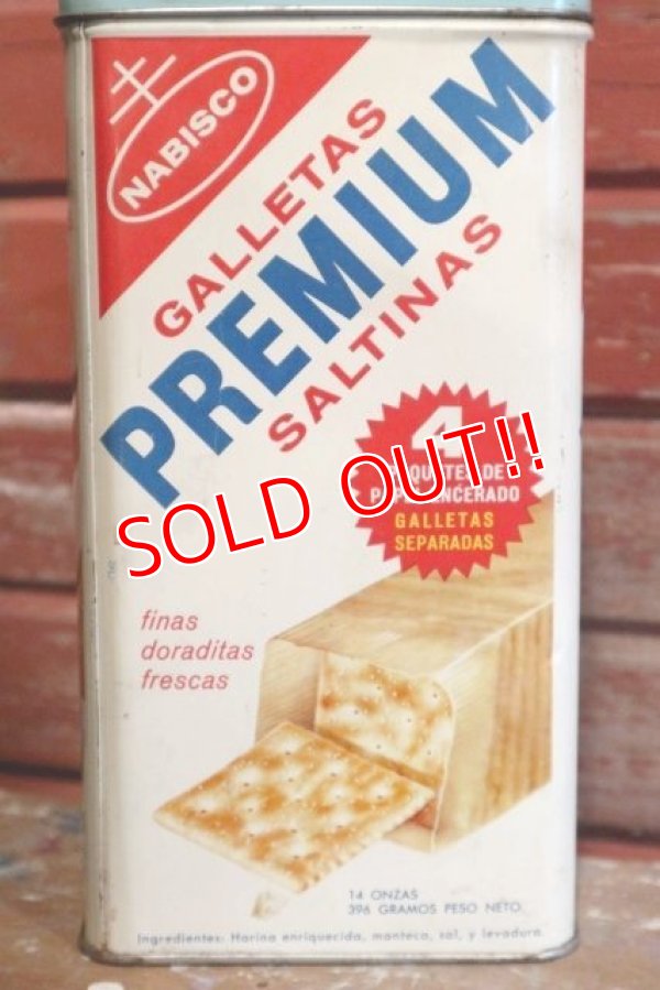 画像3: dp-190101-25 Nabisco / Premium SaltineCrackers 1960's-1970's Tin Can