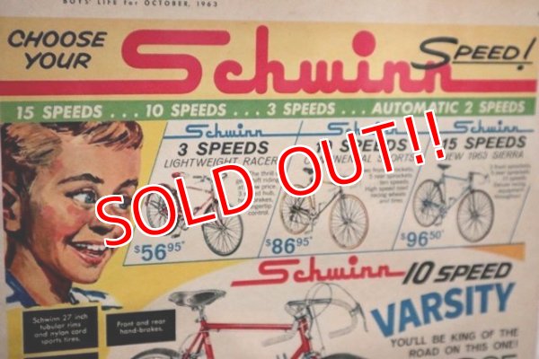 画像2: ad-190101-01 Schwinn / 1963 Advertisment