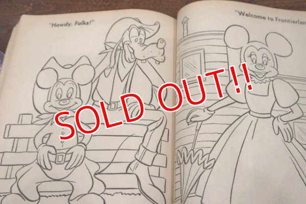 画像9: ct-190101-35 Mickey Mouse Club / 1957 Coloring Book