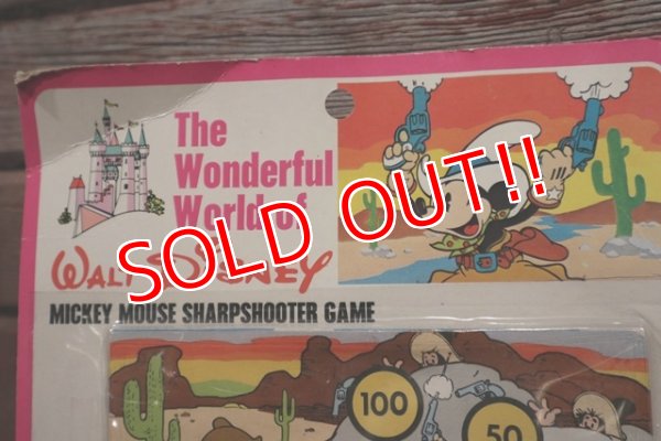 画像2: ct-190101-42 Walt Disney's / 1960's Mickey Mouse Sharpshooter Game