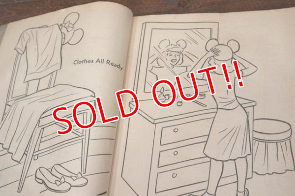 画像4: ct-190101-35 Mickey Mouse Club / 1957 Coloring Book