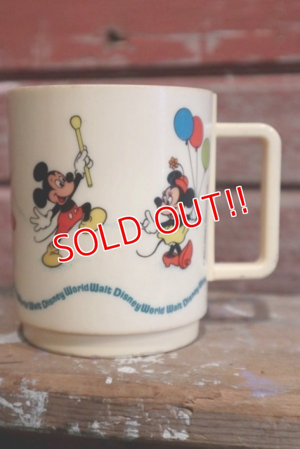 画像1: ct-190101-49 Walt Disney World / 1970's Plastic Mug