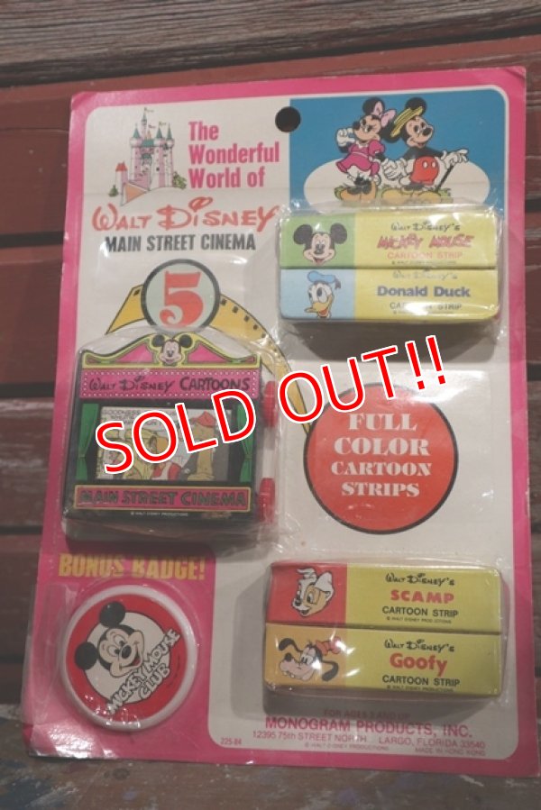 画像1: ct-190101-40 Walt Disney's / 1960's Main Street Cinema