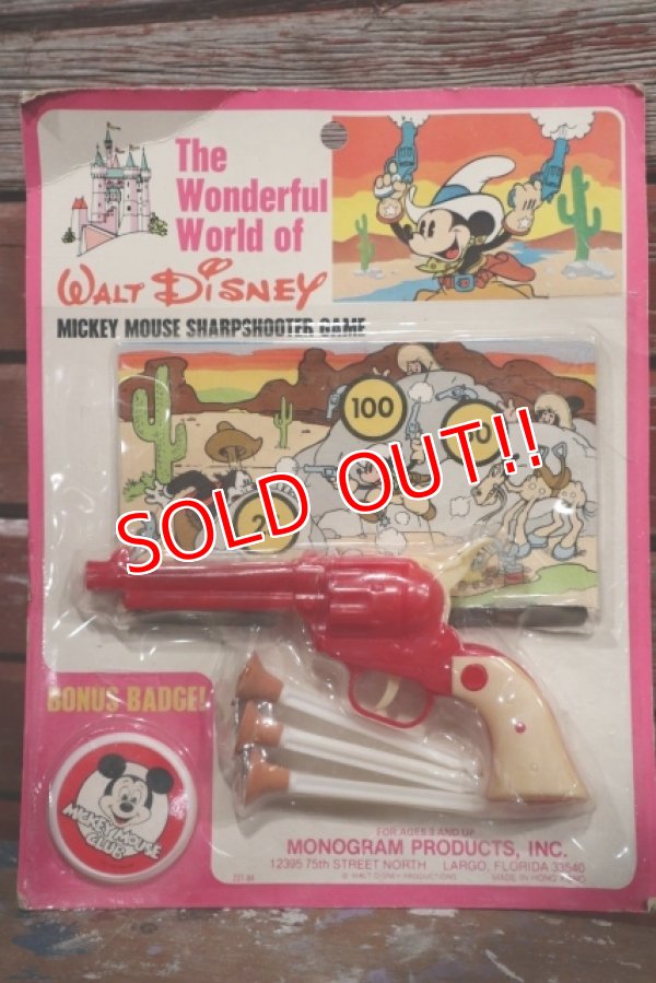 画像1: ct-190101-42 Walt Disney's / 1960's Mickey Mouse Sharpshooter Game