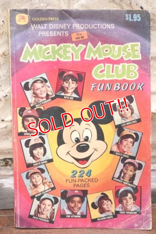 画像1: ct-190101-36 teh New Mickey Mouse Club / 1970's Fun Book