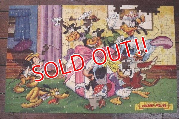 画像2: ct-190101-44 Walt Disney's / 1950's Jig Saw Puzzle