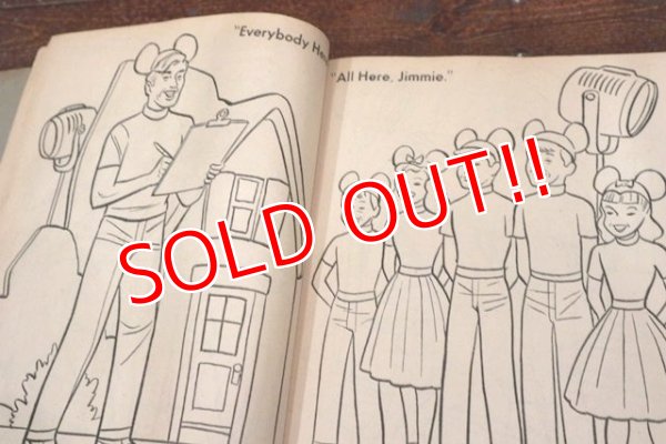 画像5: ct-190101-35 Mickey Mouse Club / 1957 Coloring Book