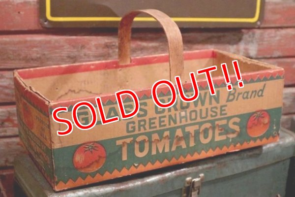 画像1: dp-190101-28 Vintage Tomatoes Cardboard Box