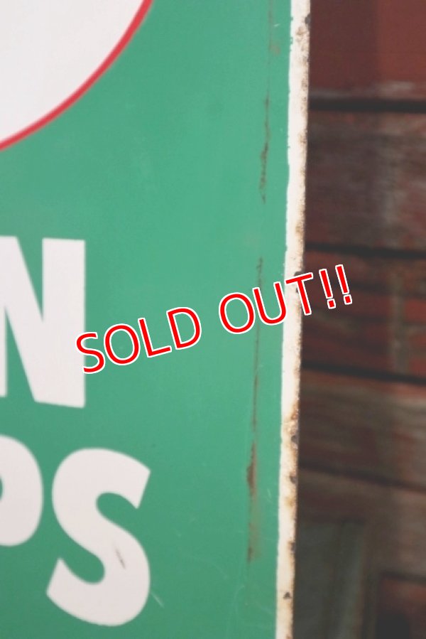 画像9: dp-190201-02 Thrifty Green Stamp / 1960's W-side Metal Sign