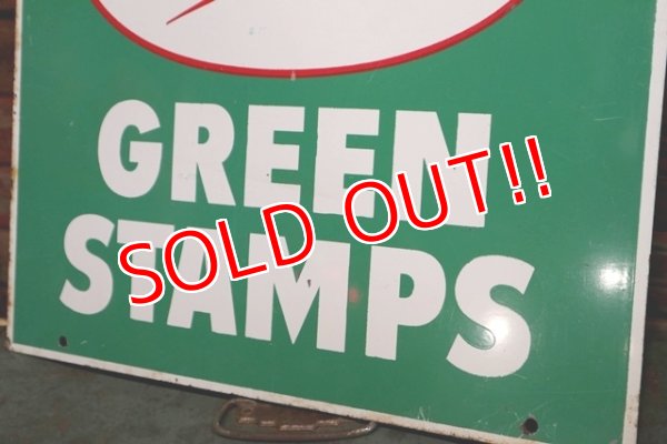 画像4: dp-190201-02 Thrifty Green Stamp / 1960's W-side Metal Sign