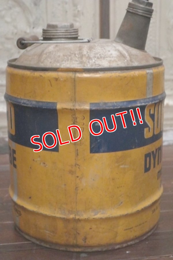 画像5: dp-190201-08 SUNOCO / 1950's 5 Gallons Dynalube Motor Oil Can