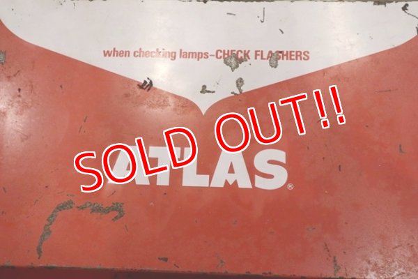 画像2: dp-190201-04 ATLAS / 1960's-1970's Auto Lamp Display Case